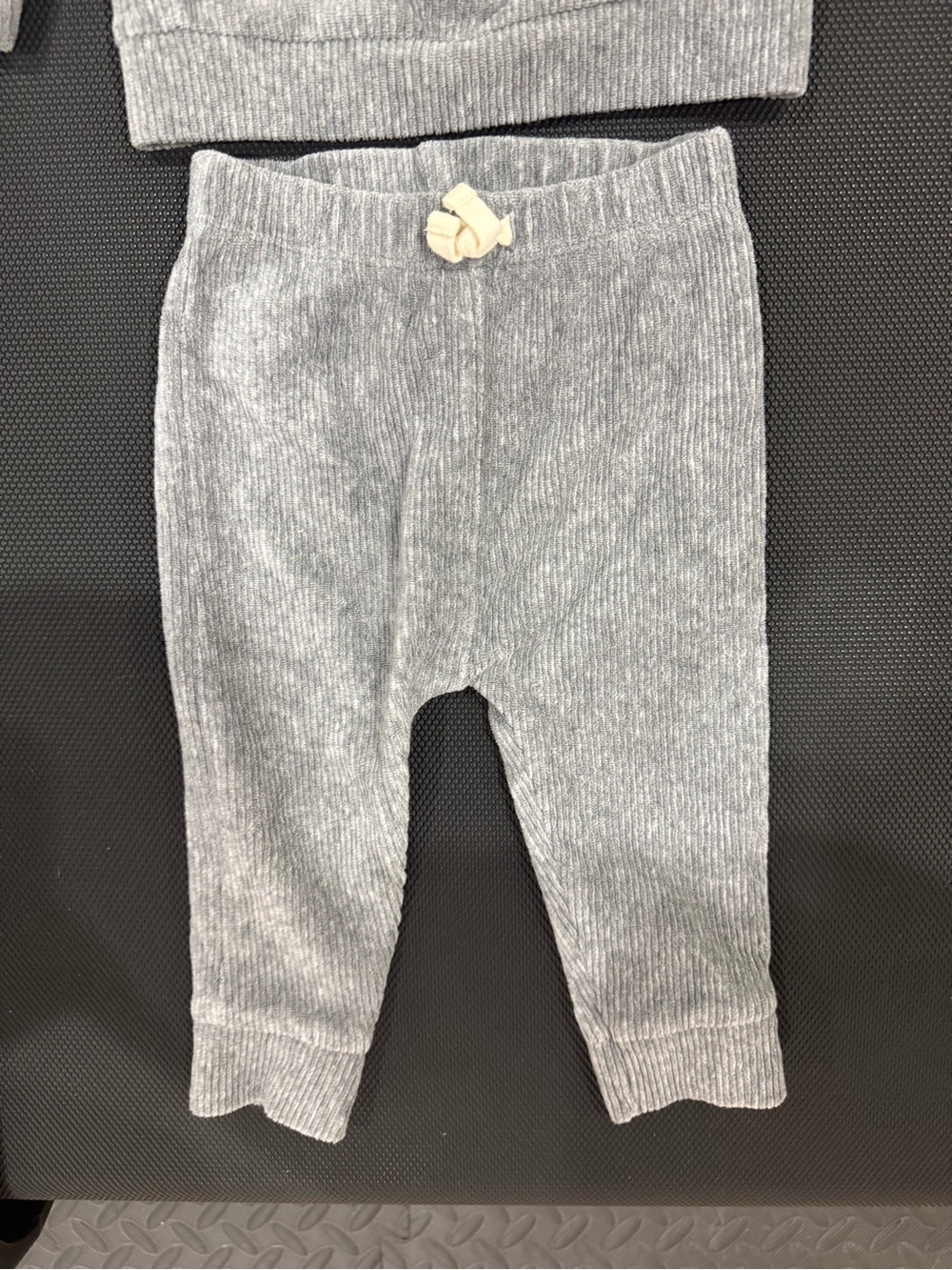 Carter's Gray Ribbed Two-Piece Set - Picture 5 of 8